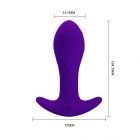 PRETTY LOVE MORTON ANAL PLUG MASSAGER PURPLE