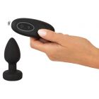 RC FLASHING BUTT PLUG WITH VIBRATION-ANOS