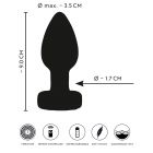 RC FLASHING BUTT PLUG WITH VIBRATION-ANOS