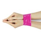 MY FIRST NON-STICKY BONDAGE TAPE BLACK FUCHSIA