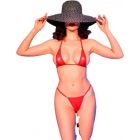 CHILIROSE - CR 4840 MICRO BIKINI RED