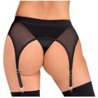 STRAP-ON THONG WITH SUSPENDERS-BAD KITTY