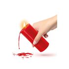RED  LOW TEMPERATURE CANDLE