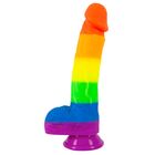 PRIDE! RAINBOW DILDO WITH SUCTION CUP – YOU2TOYS