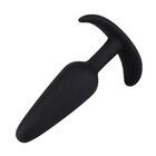 ANAL PLUG THIAGO SMALL SILICONE BLACK 8.4 CM