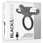 BLACK & SILVER – CAMERON RECHARGEABLE RING SILVER