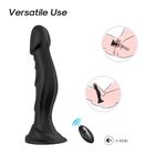 OPTIMUS BLACK VIBRATING SILICONE DILDO ΜΕ ΤΗΛΕΧΕΙΡΙΣΤΉΡΙΟ