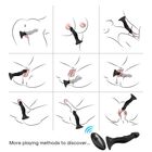 OPTIMUS BLACK VIBRATING SILICONE DILDO ΜΕ ΤΗΛΕΧΕΙΡΙΣΤΉΡΙΟ