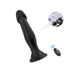 OPTIMUS BLACK VIBRATING SILICONE DILDO ΜΕ ΤΗΛΕΧΕΙΡΙΣΤΉΡΙΟ