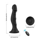 OPTIMUS BLACK VIBRATING SILICONE DILDO ΜΕ ΤΗΛΕΧΕΙΡΙΣΤΉΡΙΟ