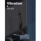 OPTIMUS BLACK VIBRATING SILICONE DILDO ΜΕ ΤΗΛΕΧΕΙΡΙΣΤΉΡΙΟ