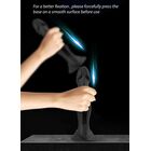 OPTIMUS BLACK VIBRATING SILICONE DILDO ΜΕ ΤΗΛΕΧΕΙΡΙΣΤΉΡΙΟ