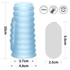 VIBRATING WAVE KNIGHTS RING (BLUE) IV