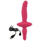 2 IN 1 VIBRATOR + BUTT PLUG – COUPLES CHOICE