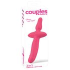 2 IN 1 VIBRATOR + BUTT PLUG – COUPLES CHOICE