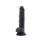 DUAL LAYER REALISTIC 17CM WITH BALLS R32 BLACK