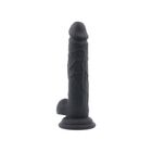 DUAL LAYER REALISTIC 17CM WITH BALLS R32 BLACK