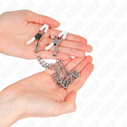 NIPPLE CLAMPS WITH 2 THIN CHAINS