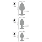 METAL BUTT PLUG SET ANOS – ΠΟΛΥΤΕΛΕΣ ΣΕΤ ΑΙΣΘΗΣΙΑΚΗΣ ΔΙΕΓΕΡΣΗΣ