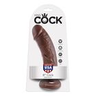 KING COCK 20CM - BROWN