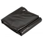 VINYL BED SHEET BLACK 200X230