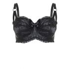 SATIN UNDERWIRE BULLET BRA