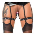 SUSPENDER BELT WITH CLAMPS