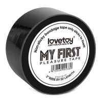 MY FIRST NON-STICKY BONDAGE TAPE BLACK