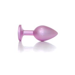 JEWELLERY PEARL PINK PLUG- CLEAR M