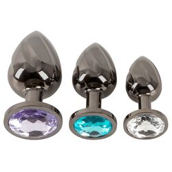 METAL BUTT PLUG SET ANOS – ΠΟΛΥΤΕΛΕΣ ΣΕΤ ΑΙΣΘΗΣΙΑΚΗΣ ΔΙΕΓΕΡΣΗΣ