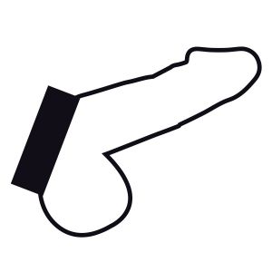 DARKNESS LEATHER COCKRING