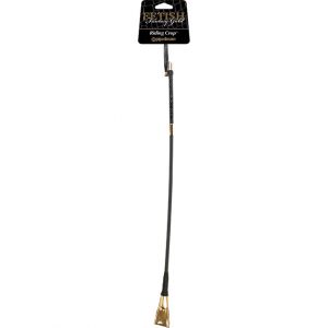 FF GOLD RIDING CROP BLACK