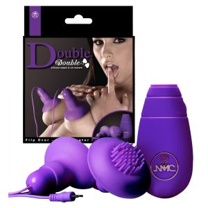 DOUBLE DOUBLE SILICONE NIPPLE AND CLIT TEASERS