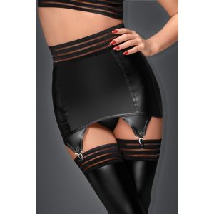 NOIR HANDMADE POWERWETLOOK GARTER BELT