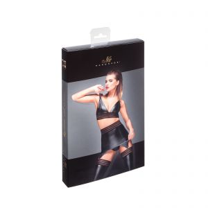 NOIR HANDMADE POWERWETLOOK GARTER BELT