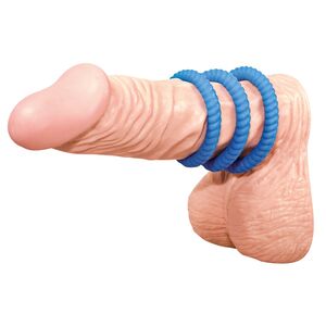 ΣΕΤ ΔΑΧΤΥΛΙΔΙΑ ΠΕΟΥΣ ΜΕ ΡΑΒΔΩΣΕΙΣ- LUST 3 BLUE