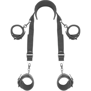 FETISH SUBMISSIVE POSITION MASTER 4 HANDCUFFS