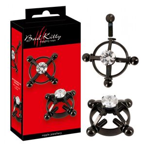 NIPPLE JEWELLERY WITH DECORATIVE GEMS