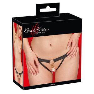 SEXY BLACK STRING WITH CHAINS