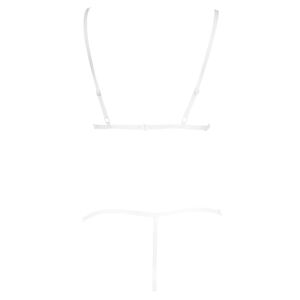 SEXY SET WITH TRANSPARENT STRAPS