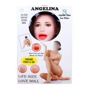 ANGELINA 3D VIBRATING LOVE DOLL