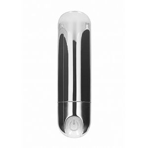 10 SPEED RECHARGEABLE BULLET - SILVER