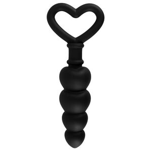 ANAL BEADS HEARTS SILICONE