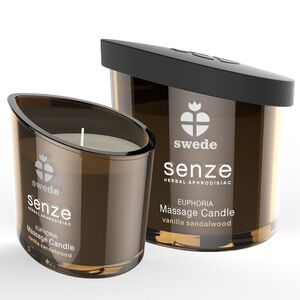 SWEDE SENZE EUPHORIA MASSAGE CANDLE - VANILLA SANDALWOOD