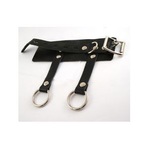 LEATHER BALL STRETCHER WITH 2 PULLS