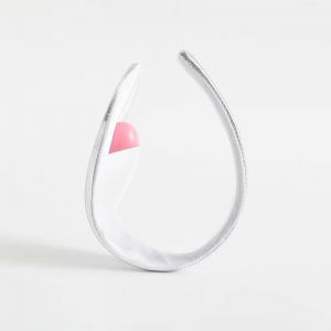 STRAPLESS BIKINI METALLIC LOOK SILVER