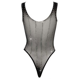FISHNET BODY WITH RHINESTONES