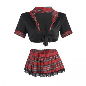 SUBBLIME - SEXY SCHOOLGIRL COSTUME WITH TOP