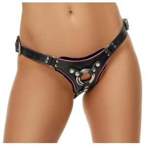 LEATHER STRAP ON