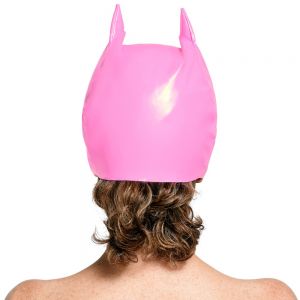 VINYL HEAD MASK PINK